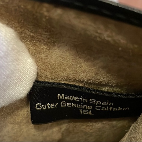 Authentic Dunhill Vintage Black Leather Clutch with Gold Accents - Picture 16 of 16